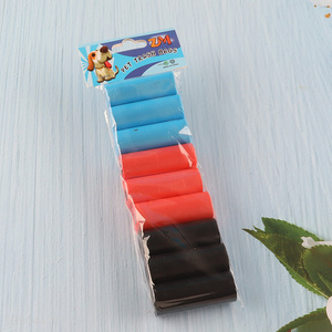 New Product 9 Rolls Dog Poop Bags Sturdy Disposable Dog Waste Bags