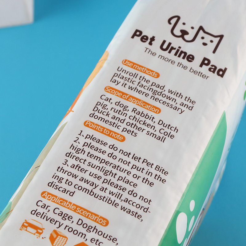 Hot Selling 6 Pieces Dog Pee Pads Disposable Urine Bed Pads for Dogs