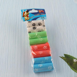 Good Quality 8 Rolls Dog Poop Bags Disposable Dog Waste Bags for Poop