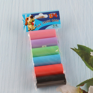 China Imports 6 Rolls Dog Poop Bags Disposable Dog Waste Bags for Poop