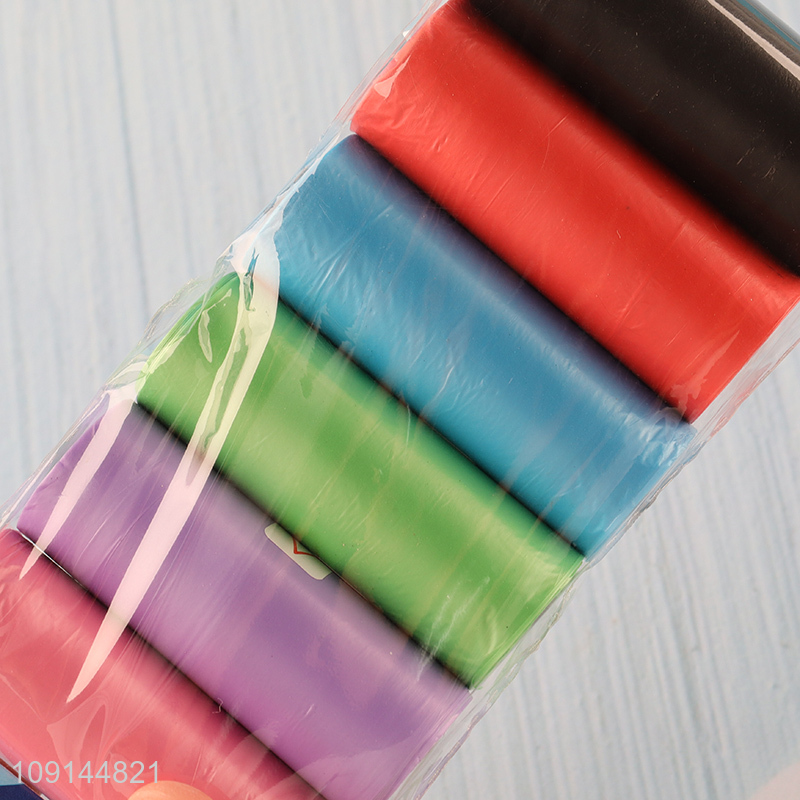 China Imports 6 Rolls Dog Poop Bags Disposable Dog Waste Bags for Poop