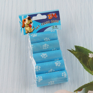 High Quality 5 Rolls Dog Poop Bags Disposable Pet Waste Bags Rolls