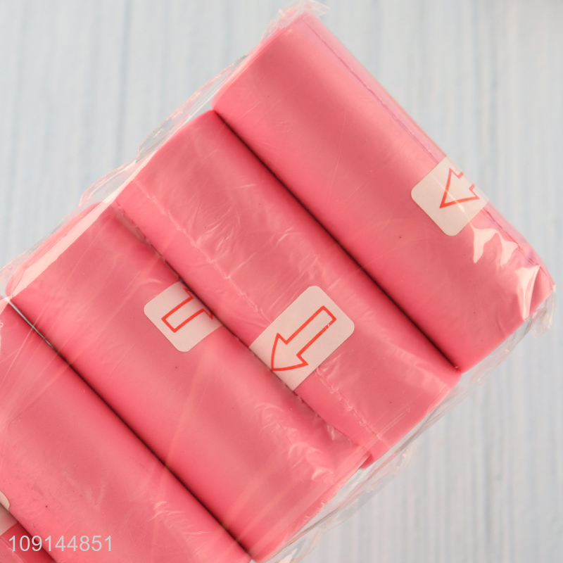 China Wholesale 5 Rolls Disposable Dog Waste Bags Leak-Proof Dog Poop Bags