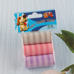 Good Quality 3 Rolls Dog Poop Bags Disposable Pet Waste Bags for Dogs