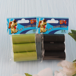 China Imports 3 Rolls Biodegradable Dog Waste Bags Disposable Dog Poop Bags