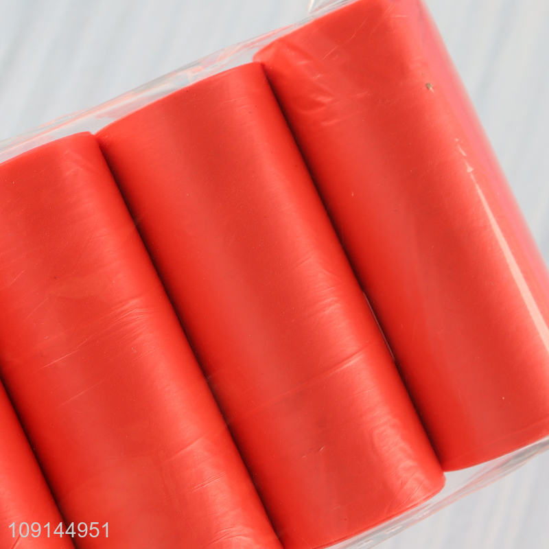 Factory Price 4 Rolls Disposable Dog Waste Bags Leak-Proof Dog Poop Bags