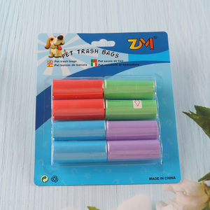 New Arrival 8 Rolls Dog Poop Bags Disposable Dog Waste Bags for Poop