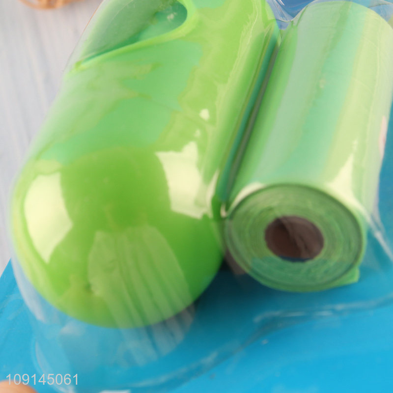 Hot Selling 2 Rolls Dog Waste Bags with Pill Shaped Poop Bag Holder