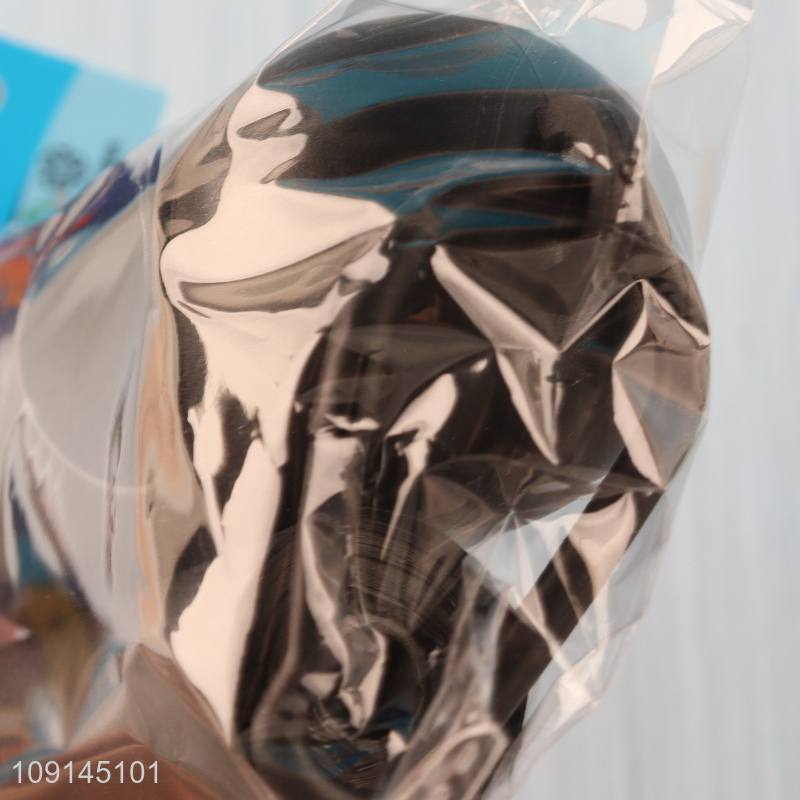 Factory Supply 1-Roll Disposable Dog Waste Bags with Pill Shaped Dispenser