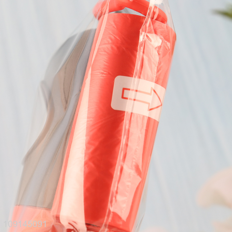 China Imports 1-Roll Disposable Dog Poop Bags with Pill Shaped Dispenser