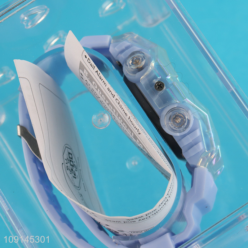 China Wholesale Fashion Kids Watch Children Digital Sports Watch