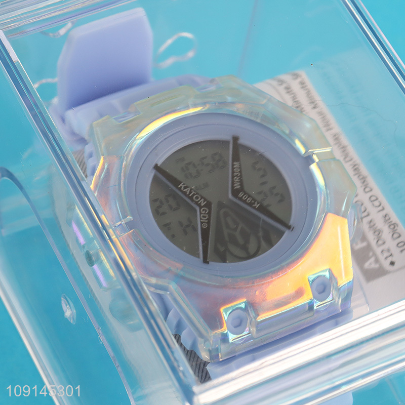 China Wholesale Fashion Kids Watch Children Digital Sports Watch