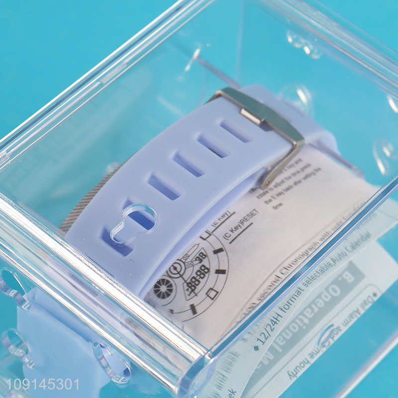 China Wholesale Fashion Kids Watch Children Digital Sports Watch