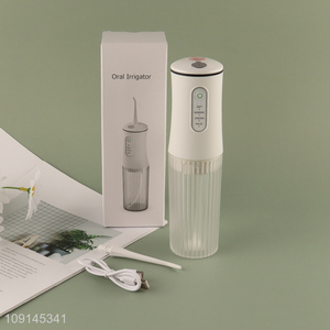 Factory Price Portable Rechargeable Waterproof Electric Water Dental Flosser