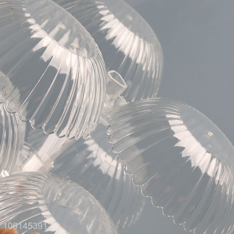 Factory Price 3-Layer Stacking Plastic Fruit Snack Tray for Party