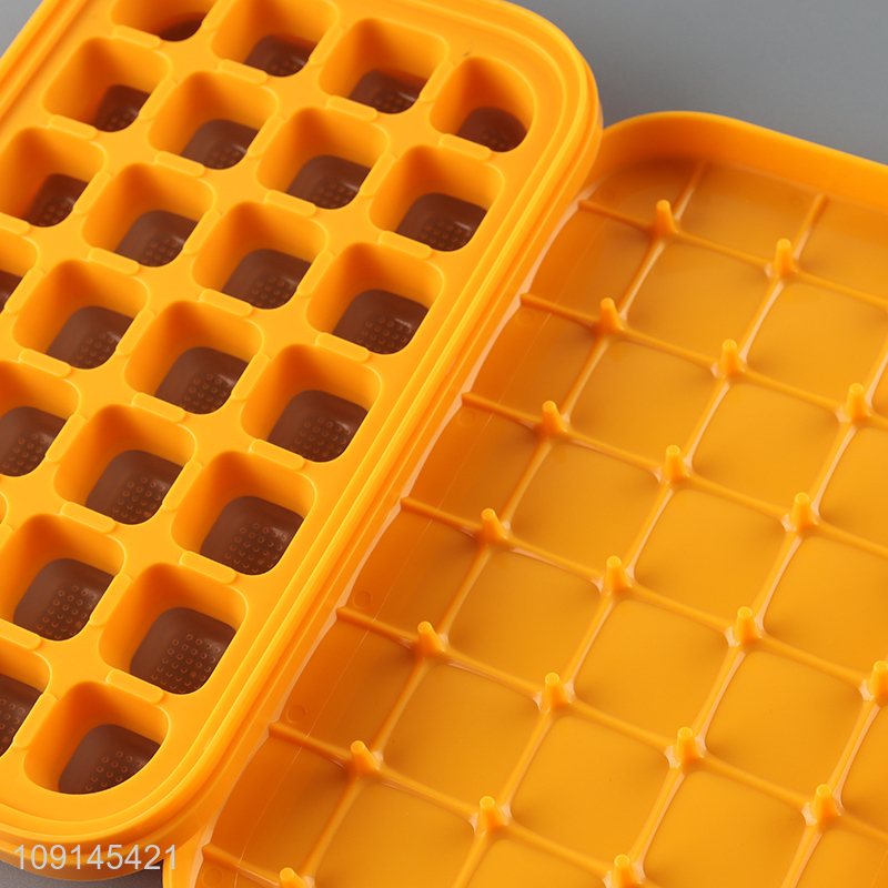 New Product Ice Cube Tray Ice Cube Mold with Lid, Bin & Ice Scoop