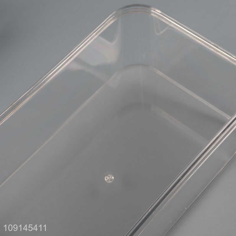 High Quality Plastic Ice Cube Tray with Lid, Bin & Ice Scoop for Freezer