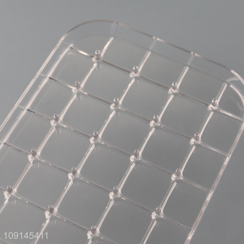 High Quality Plastic Ice Cube Tray with Lid, Bin & Ice Scoop for Freezer