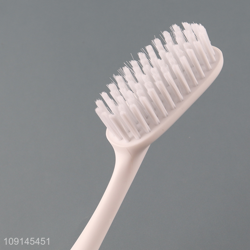 Hot Selling Heavy Duty Plastic Shoe Brush with Ergonomic Handle