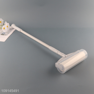 New Arrival Retractable Extra Sticky Lint Roller with Long Handle