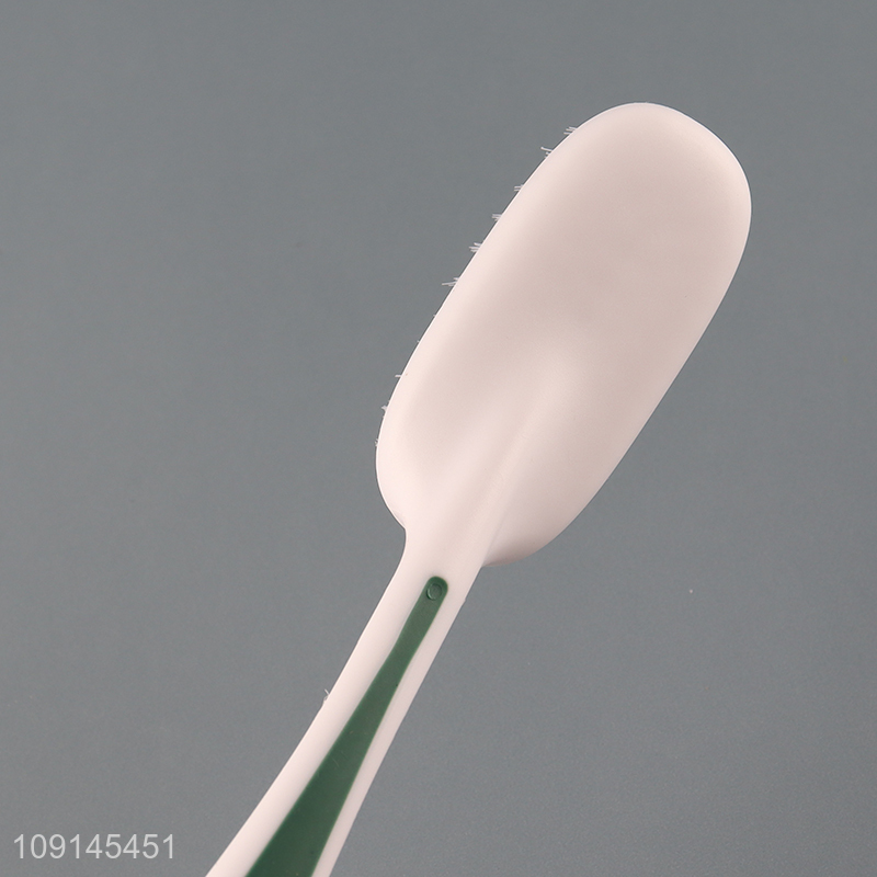 Hot Selling Heavy Duty Plastic Shoe Brush with Ergonomic Handle