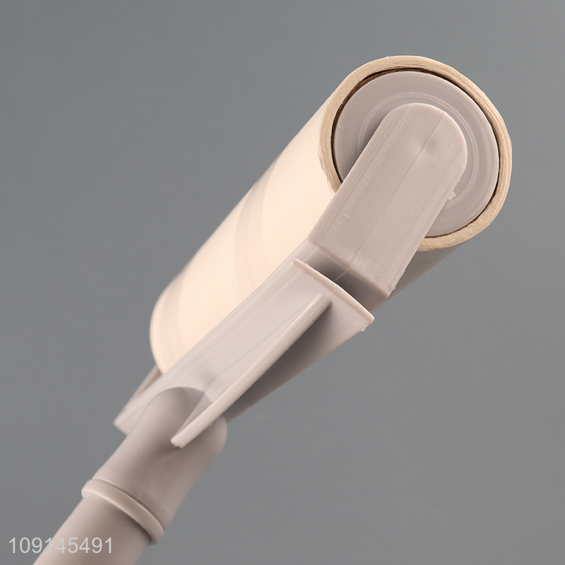 New Arrival Retractable Extra Sticky Lint Roller with Long Handle