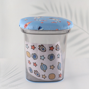 High Quality Plastic Storage Stool with Lid for Kids Toy Storage