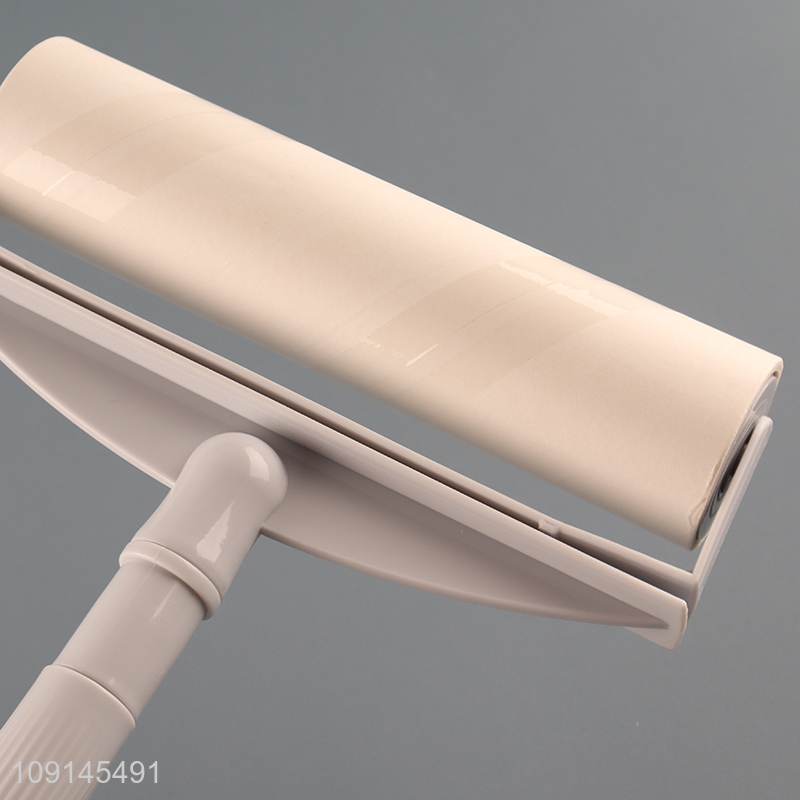 New Arrival Retractable Extra Sticky Lint Roller with Long Handle