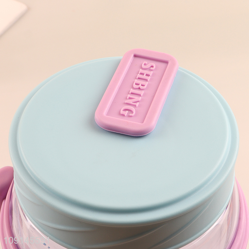 China supplier plastic water bottle drinking bottle with handle