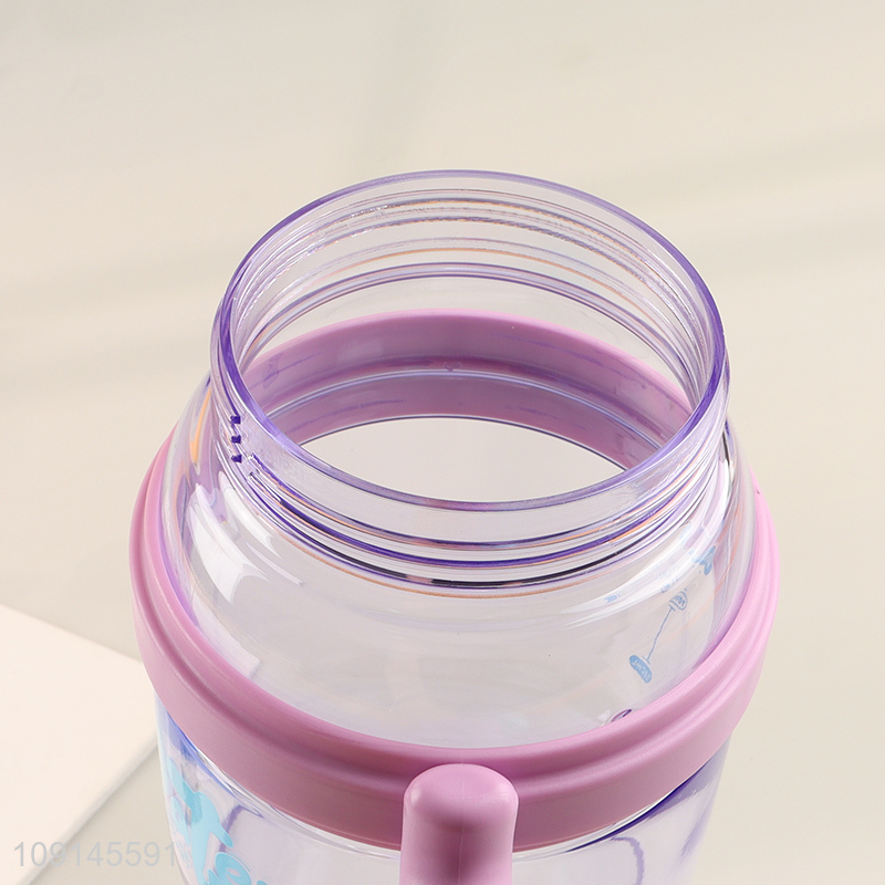 China supplier plastic water bottle drinking bottle with handle