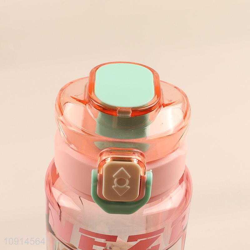 Hot selling multicolor plastic water bottle drinking bottle wholesale