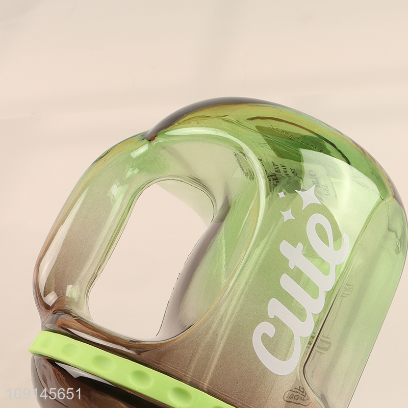 Yiwu market multicolor plastic water bottle drinking bottle with handle