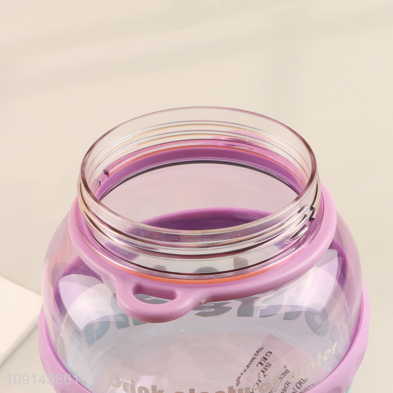 Top quality plastic portable water bottle drinking bottle for sale