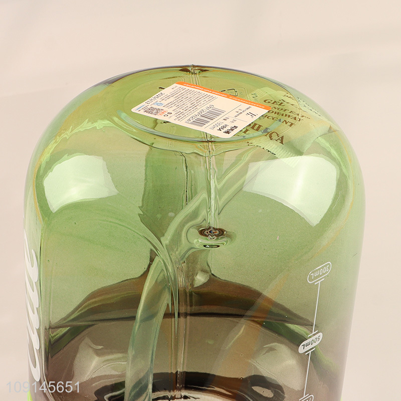 Yiwu market multicolor plastic water bottle drinking bottle with handle