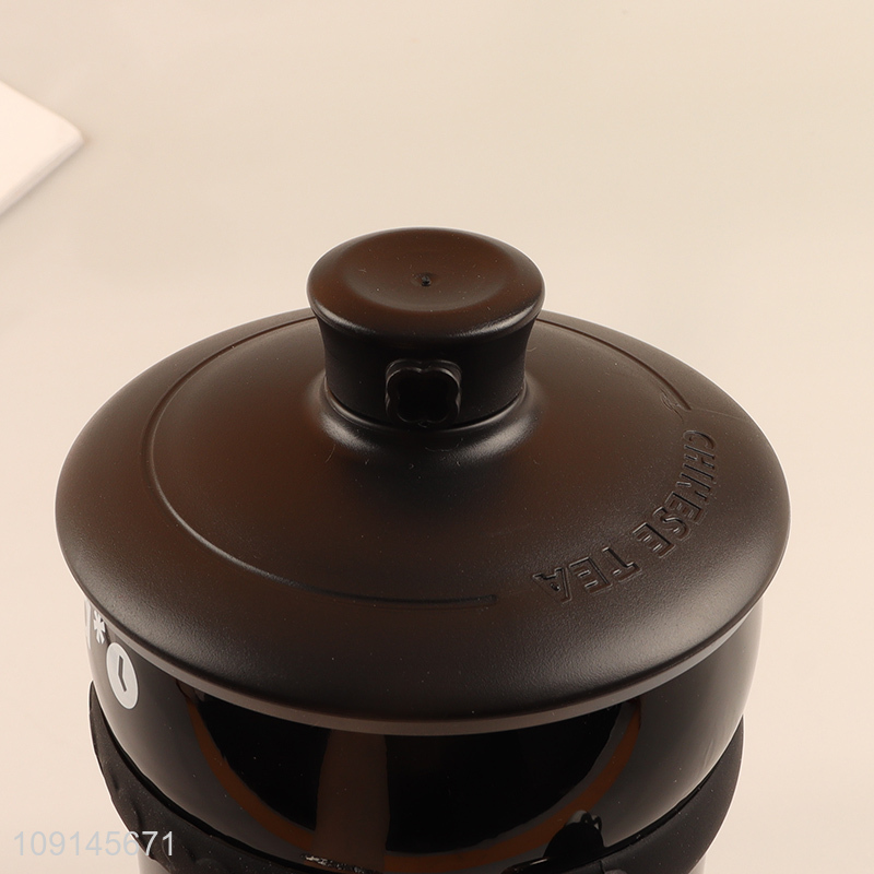 High quality portable creative straw cup plastic water bottle