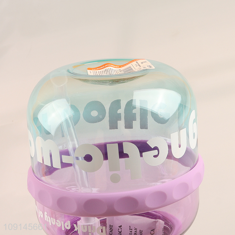 Top quality plastic portable water bottle drinking bottle for sale