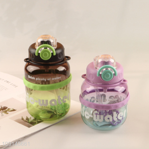 Top quality plastic portable water bottle drinking bottle for sale