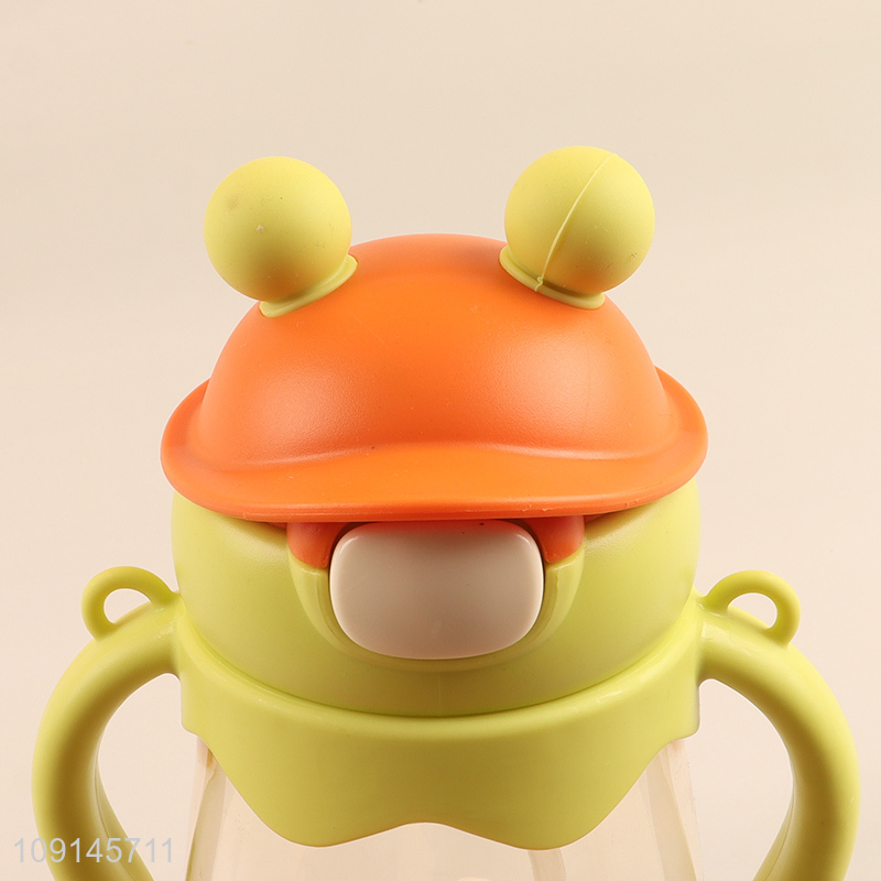 Best selling portable children plastic water bottle drinking bottle with handle