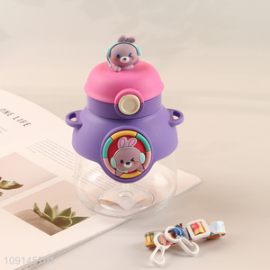 Top products portable cartoon children water bottle drinking bottle