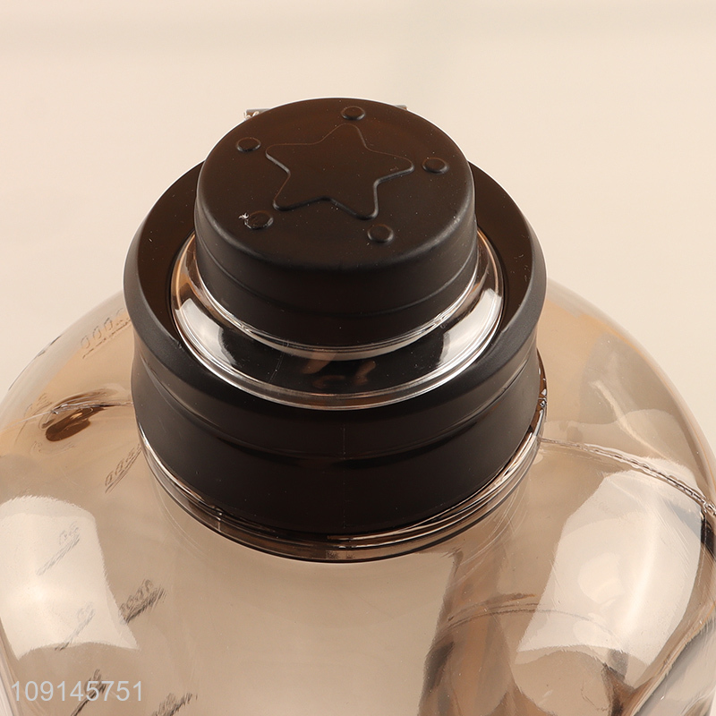 Top sale large capacity plastic sports water bottle drinking bottle