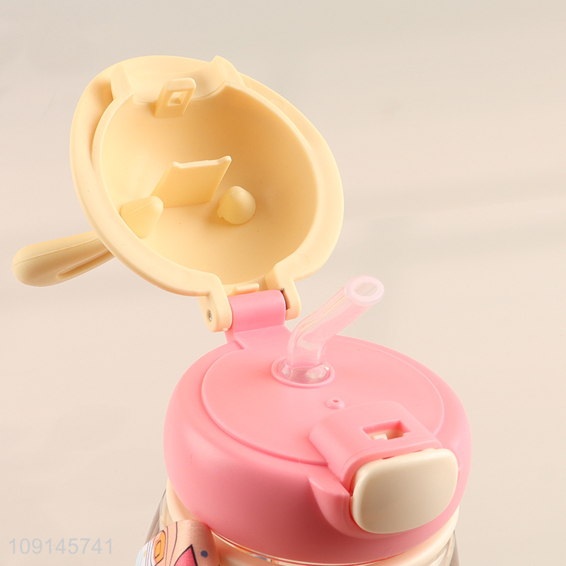 Good quality rabbit shape plastic water bottle drinking bottle for children