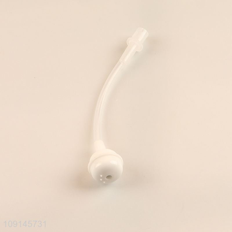 Best selling portable cartoon children straw cup water bottle with handle