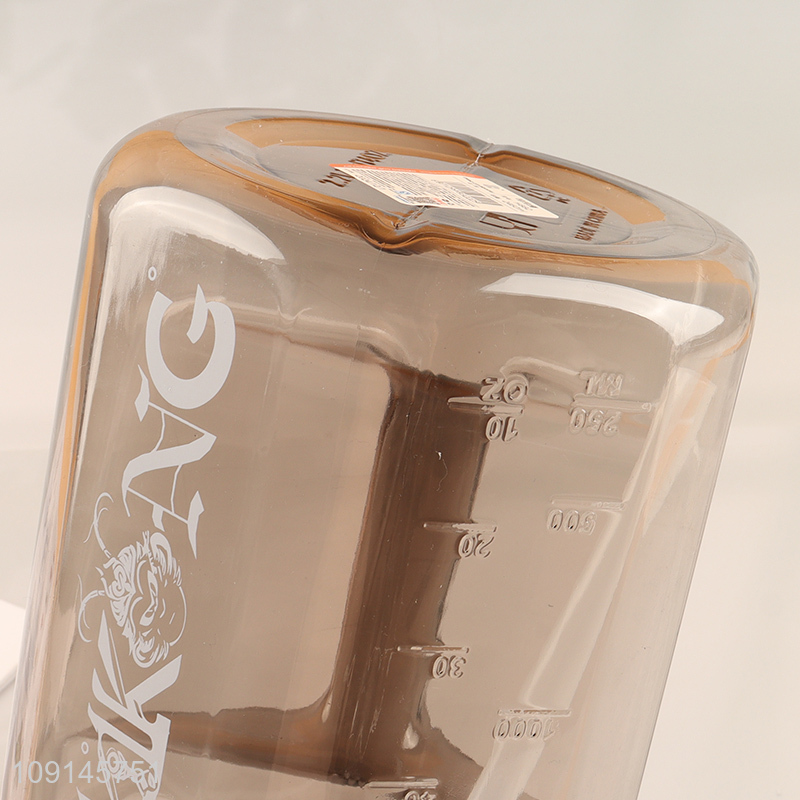 Top sale large capacity plastic sports water bottle drinking bottle