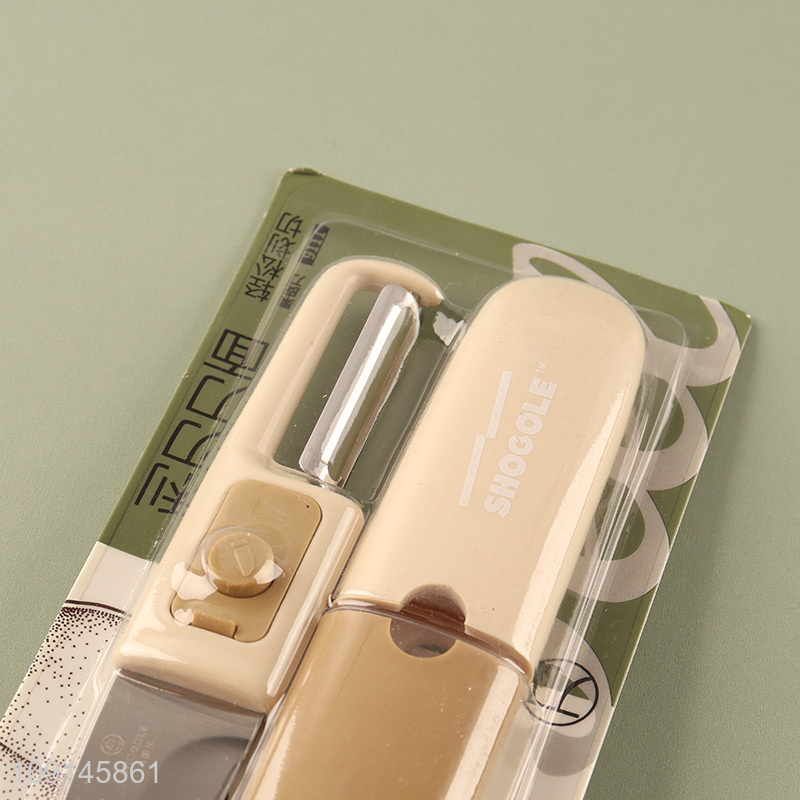 New Product 2-In-1 Stainless Steel Fruit Knife Vgetable Fruit Peeler