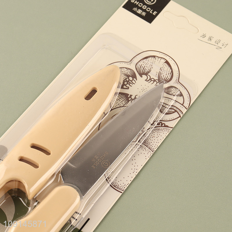 Wholesale Paring Knife Stainless Steel Vegetable Fruit Knife with Sheath