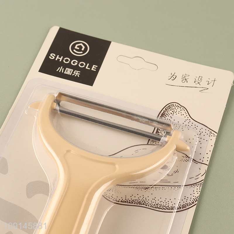 Hot Selling Stainless Steel Blade Y Shaped Vegetable and Fruit Peeler