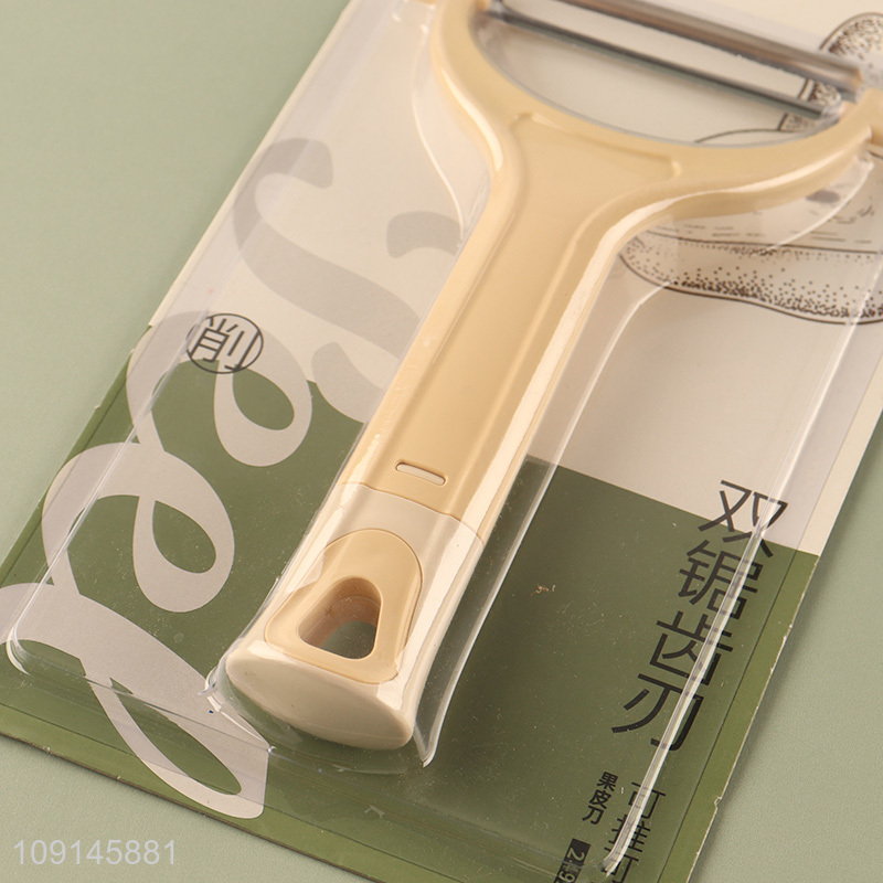 Hot Selling Stainless Steel Blade Y Shaped Vegetable and Fruit Peeler