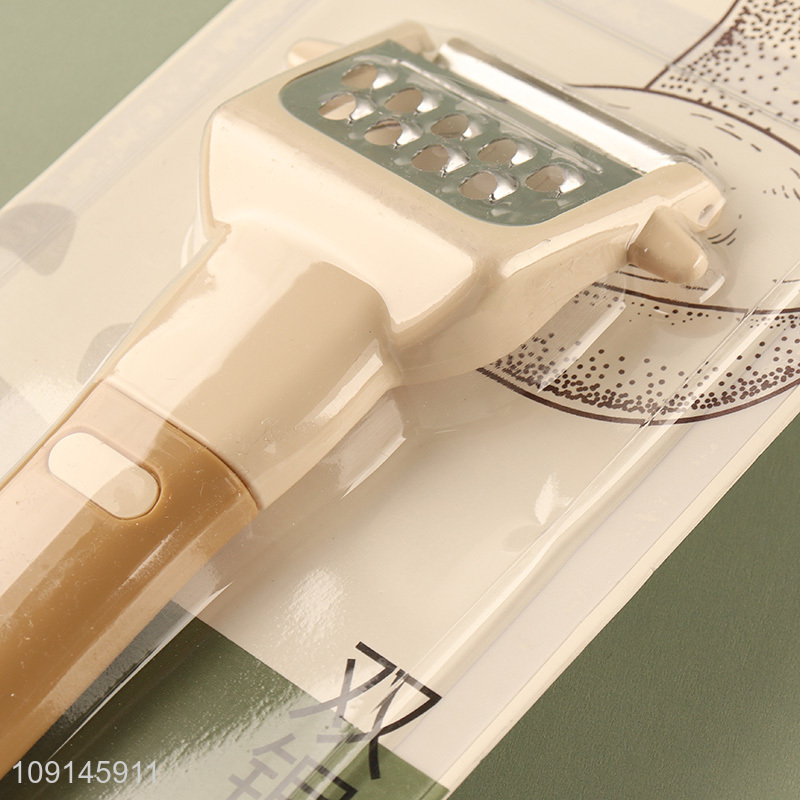 New Product 2-In-1 Stainless Steel Vegetable Fruit Peeler Vegetable Grater