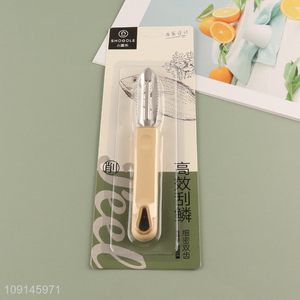 Good Quality Stainless Steel Fish Scale Remover Vegetable Fruit Peeler