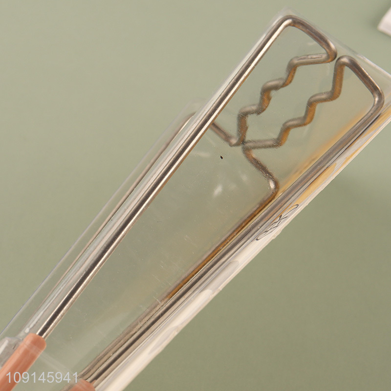 High Quality Stainless Steel Folding Hot Dish Plate Clip Bowl Clip